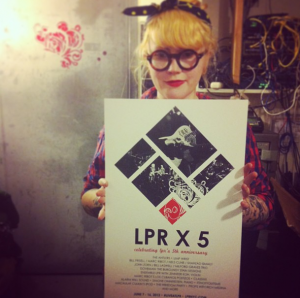 LPR X 5 poster